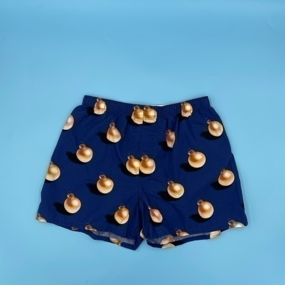UNWORN - VTG Gap Holiday Ornament Print Boxers